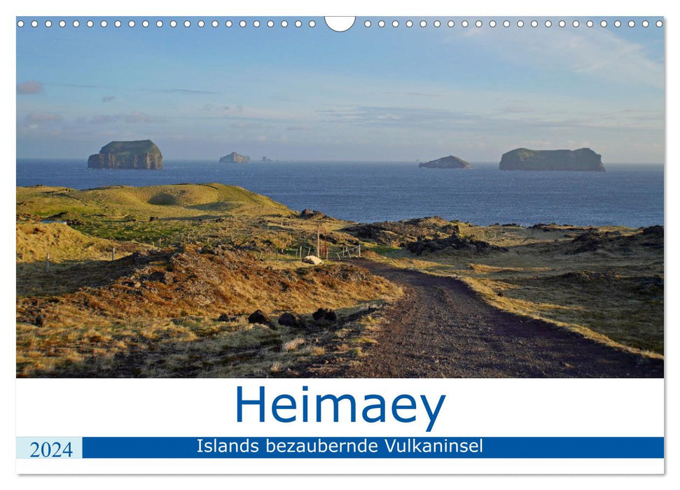 Heimaey - Islands bezaubernde Vulkaninsel (CALVENDO Wandkalender 2024)