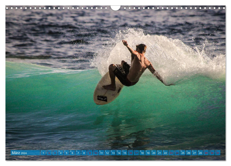 Hawaii´s Surfer (CALVENDO Wandkalender 2024)