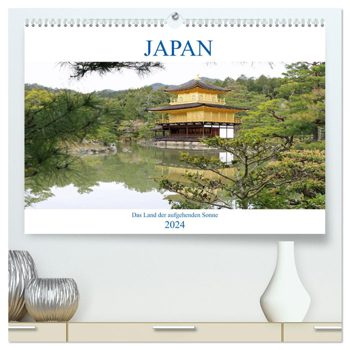 Japan, das Land der aufgehenden Sonne (CALVENDO Premium Wandkalender 2024)