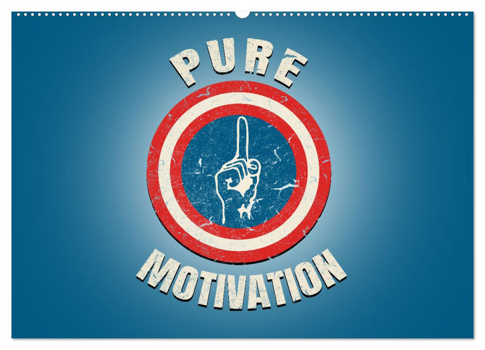 Pure Motivation (CALVENDO Wandkalender 2024)