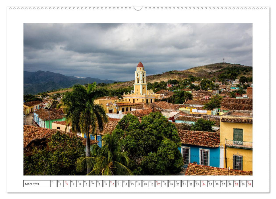 Envie de terres lointaines (Calendrier mural CALVENDO Premium 2024) 