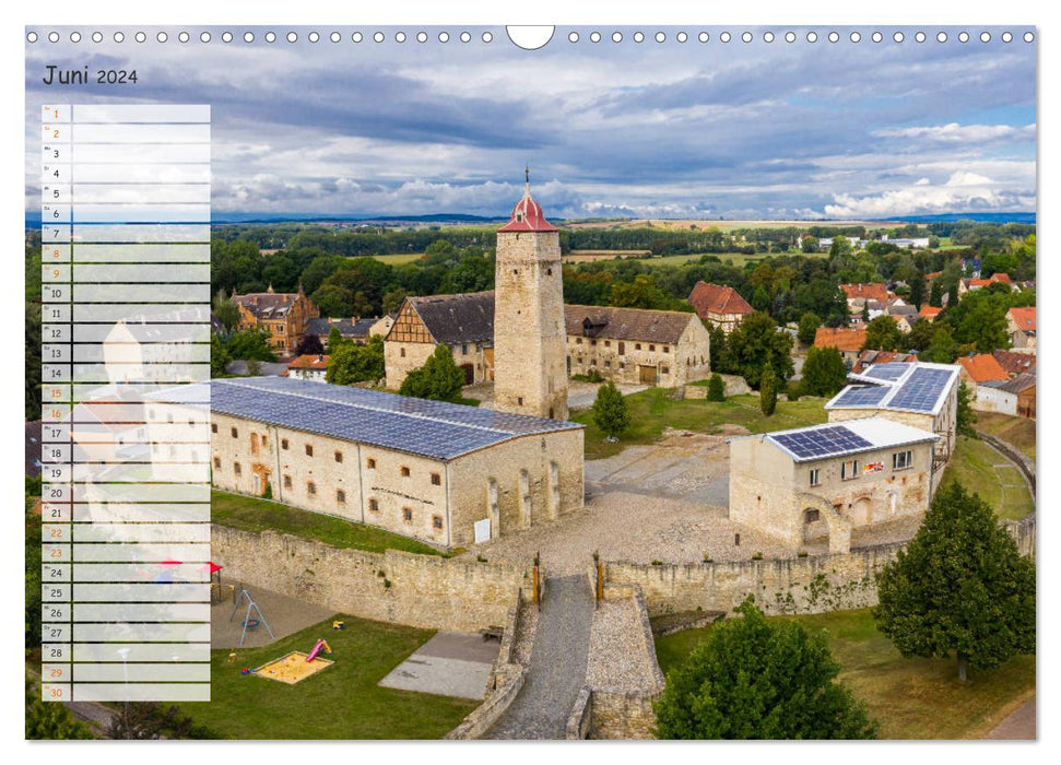 Châteaux et palais du Harz (calendrier mural CALVENDO 2024) 