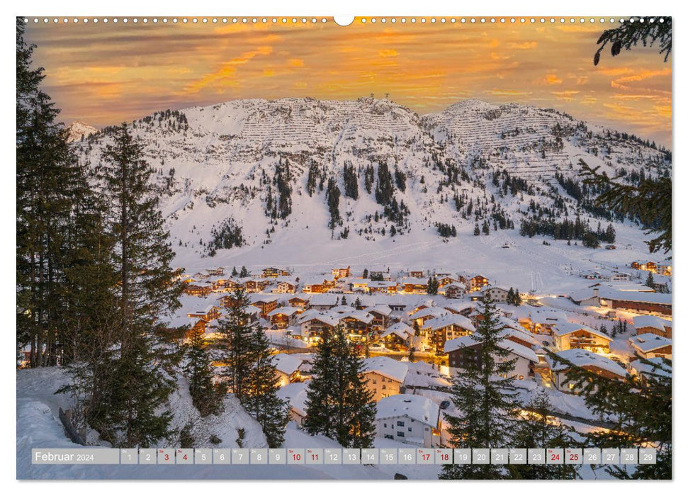 Lech magic of winter (CALVENDO Wandkalender 2024)