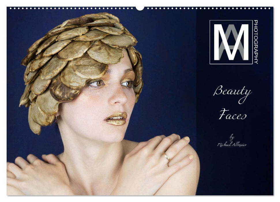 Beauty Faces - fotografiert von Michael Allmaier (CALVENDO Wandkalender 2024)