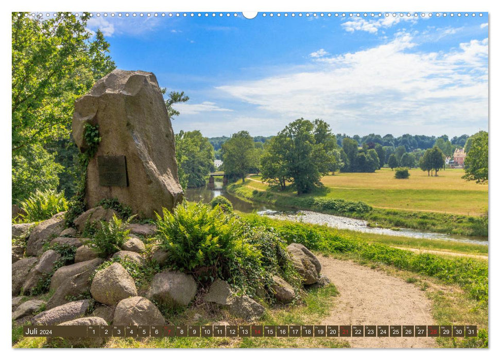 Fürst Pückler Park (CALVENDO Premium Wandkalender 2024)