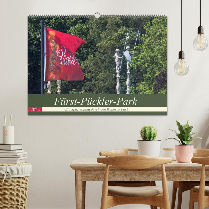 Parc Fürst Pückler (calendrier mural CALVENDO 2024) 