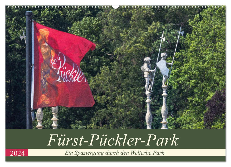 Parc Fürst Pückler (calendrier mural CALVENDO 2024) 