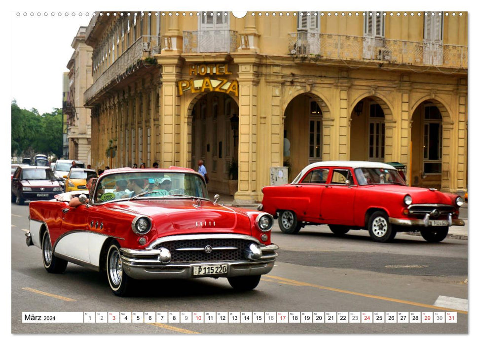 BUICK 1955 - Ein Traumcabrio in Kuba (CALVENDO Premium Wandkalender 2024)