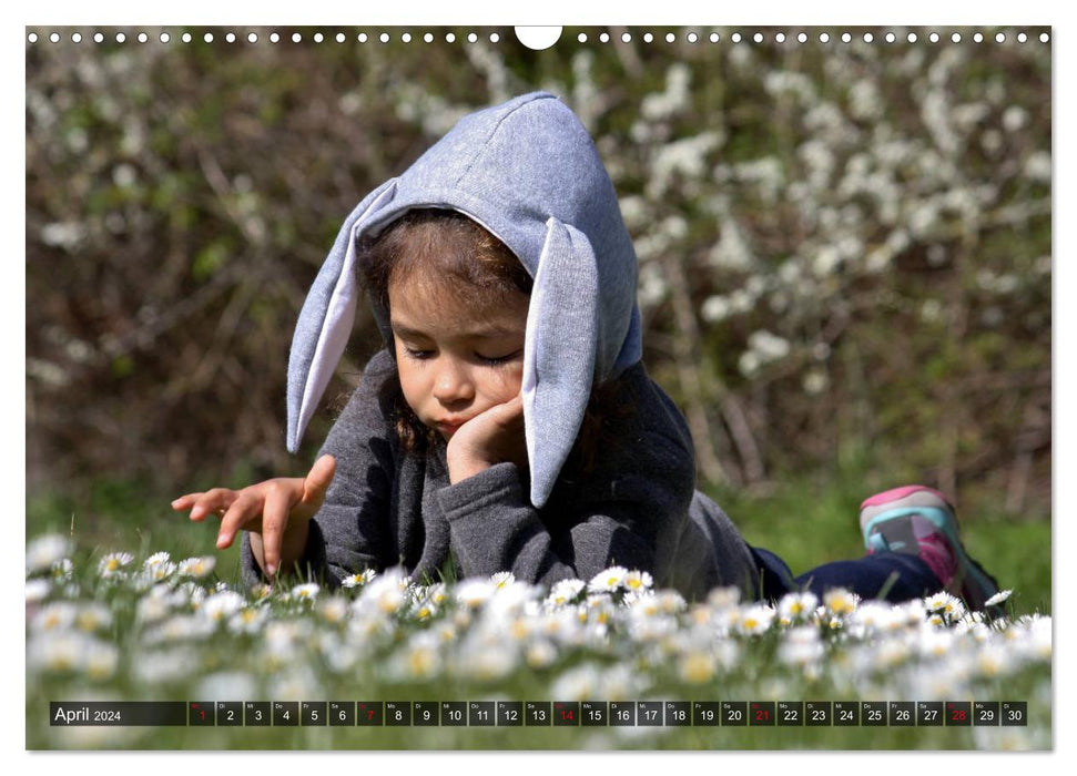 Enfants. Explorateurs du monde (Calendrier mural CALVENDO 2024) 