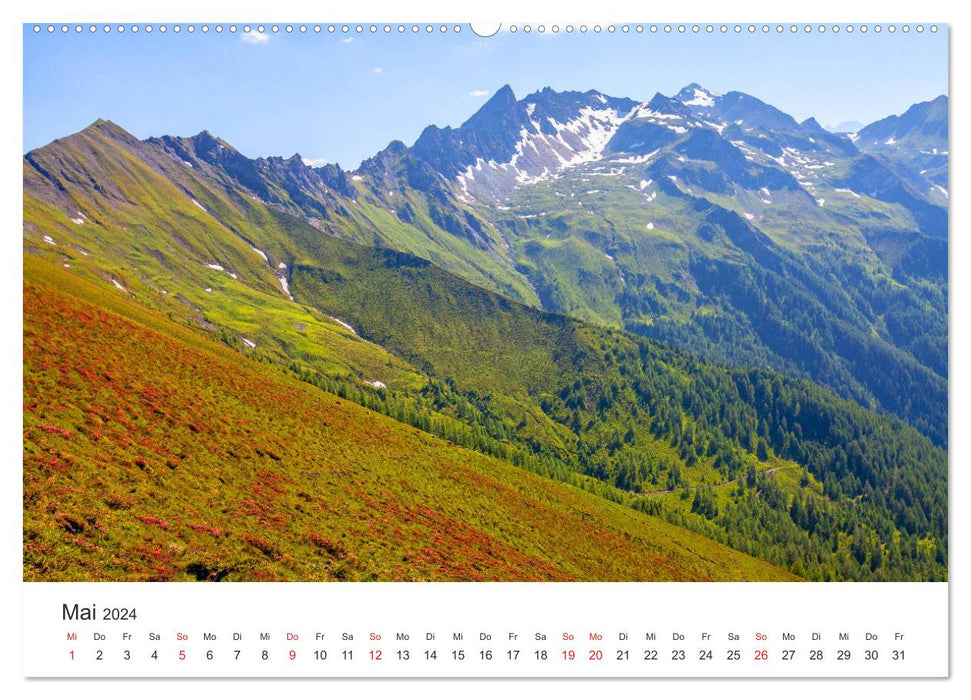 Fusch an der Glocknerstraße (CALVENDO Premium Wandkalender 2024)