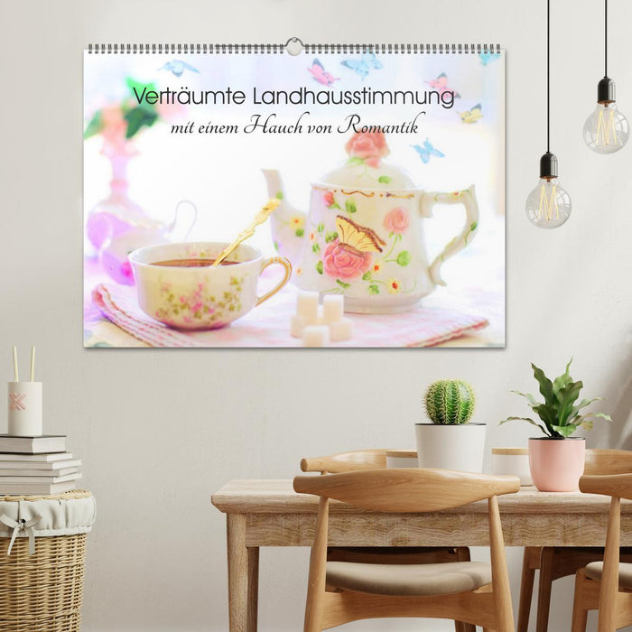 Dreamy country house atmosphere with a touch of romance (CALVENDO wall calendar 2024) 