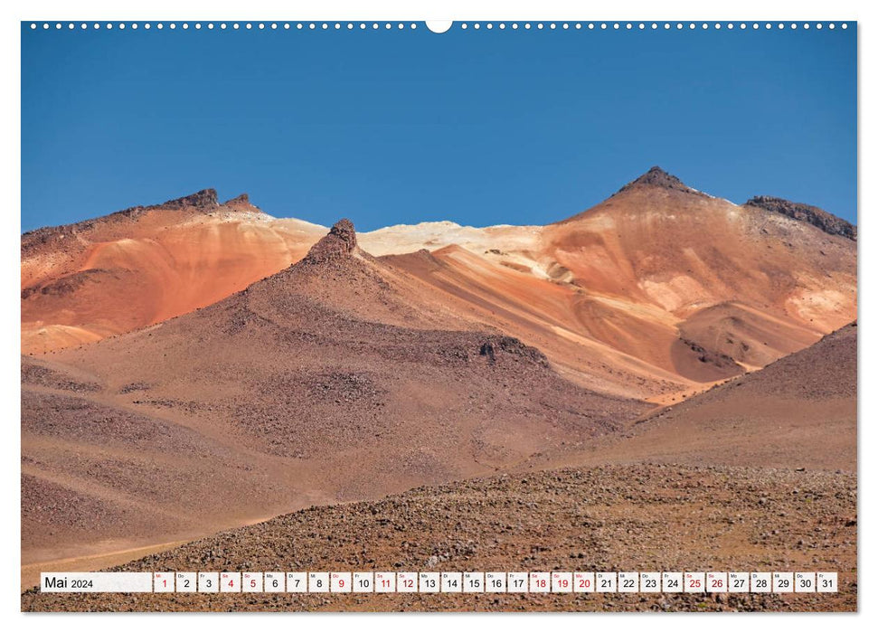 VULKANE: Atemberaubende Vulkanlandschaften Südamerikas (CALVENDO Premium Wandkalender 2024)