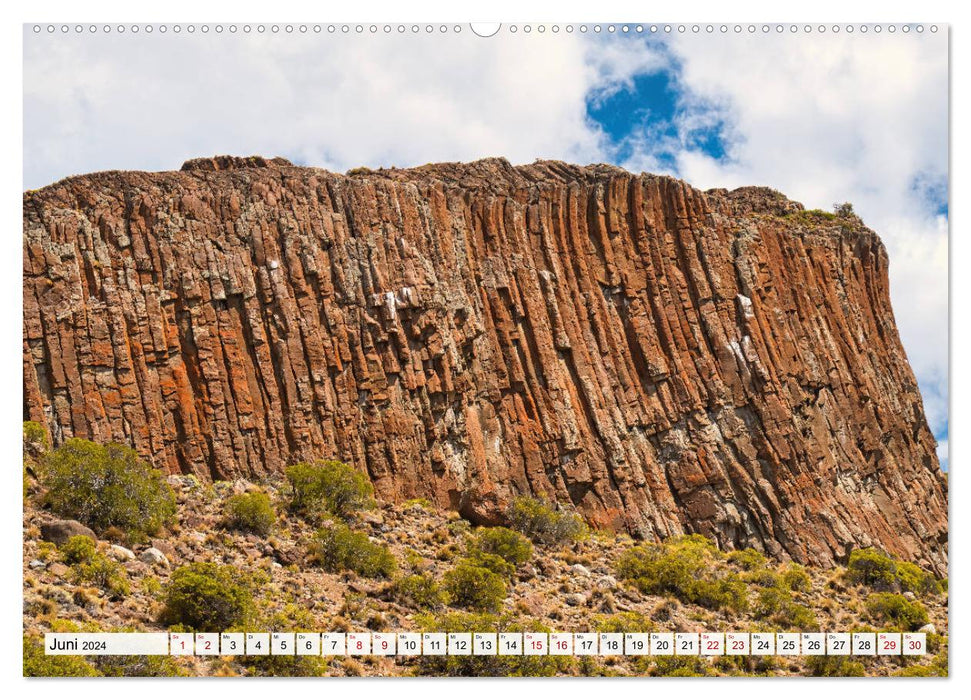 VOLCANOES: Breathtaking volcanic landscapes of South America (CALVENDO Premium Wall Calendar 2024) 