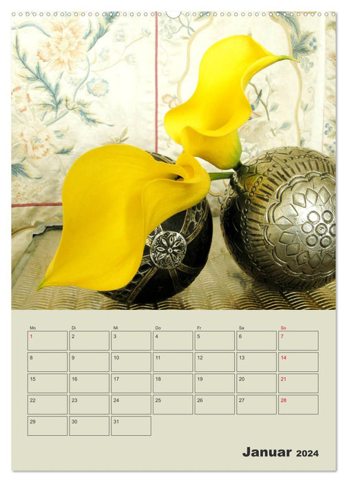 Still and beautiful still life (CALVENDO Premium Wall Calendar 2024) 