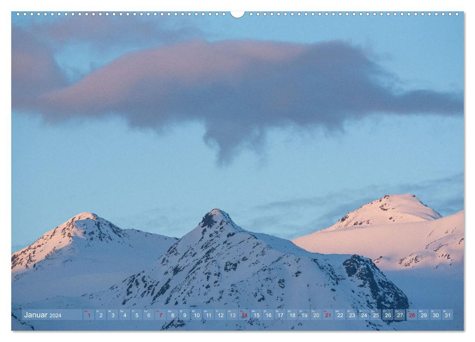 South Tyrol - In the Stelvio National Park (CALVENDO Premium Wall Calendar 2024) 