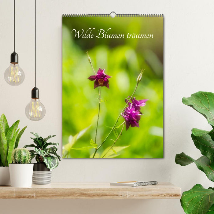 Wild flowers dream (CALVENDO wall calendar 2024) 