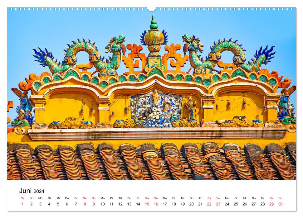 Ho Chi Minh City - city with a special magic (CALVENDO Premium Wall Calendar 2024) 