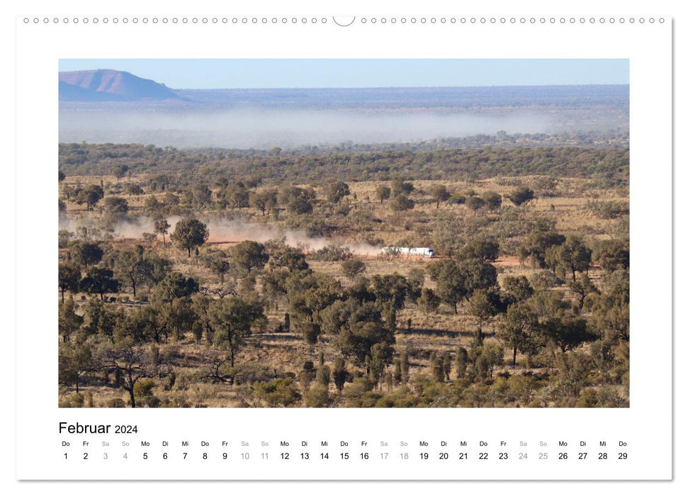 Dream destination Australia - In the Red Center 2024 (CALVENDO Premium Wall Calendar 2024) 