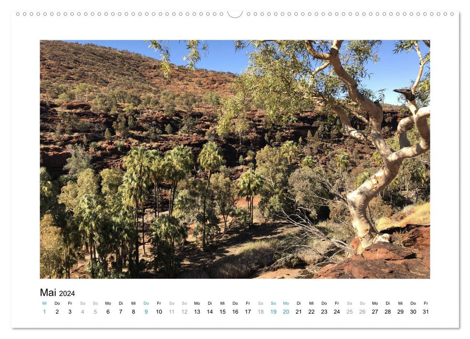 Dream destination Australia - In the Red Center 2024 (CALVENDO Premium Wall Calendar 2024) 