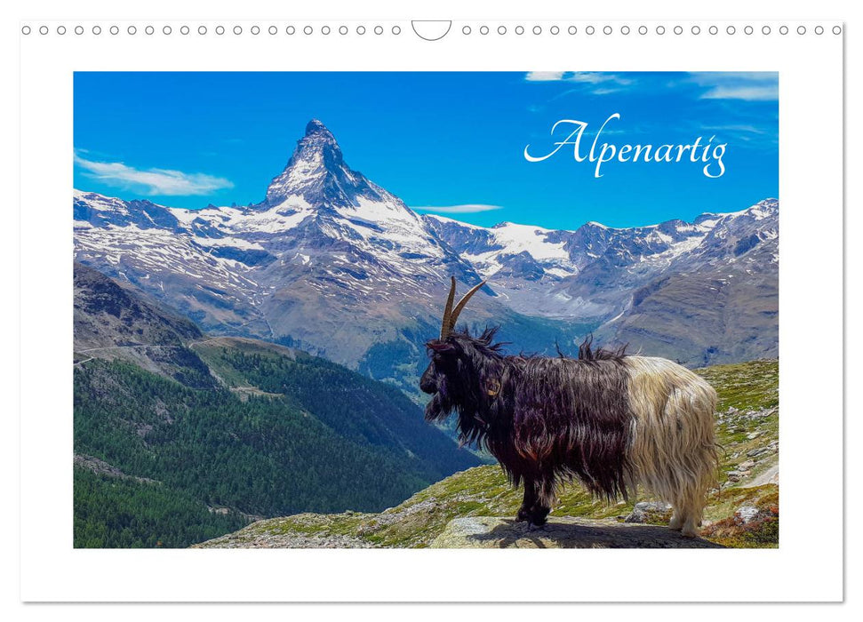 Alpenartig (CALVENDO Wandkalender 2024)