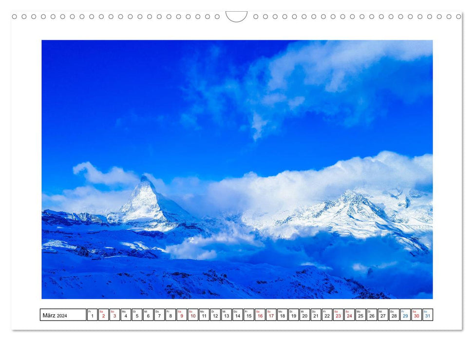 Alpine-like (CALVENDO wall calendar 2024) 