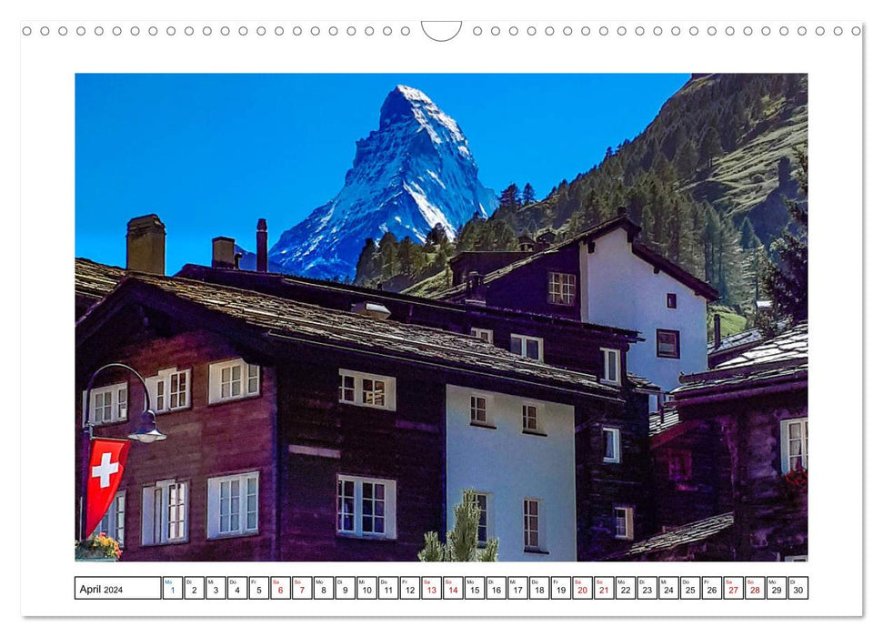 Alpine-like (CALVENDO wall calendar 2024) 