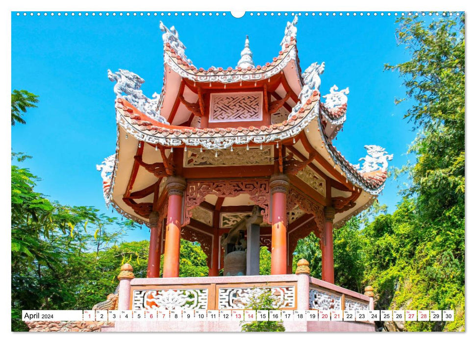 Nha Trang - the most beautiful sights (CALVENDO Premium Wall Calendar 2024) 