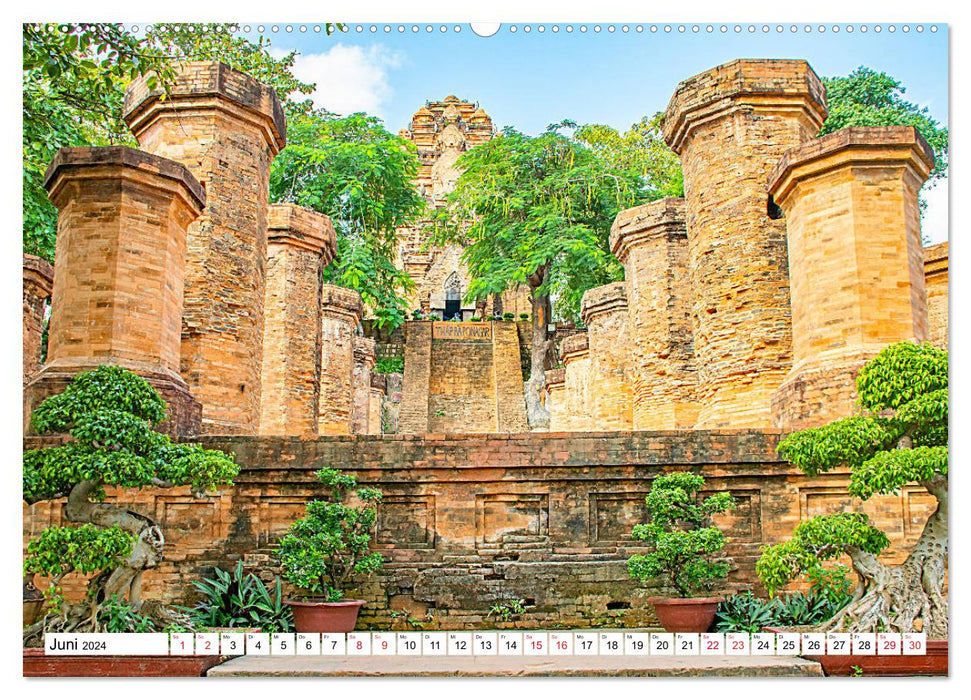 Nha Trang - the most beautiful sights (CALVENDO Premium Wall Calendar 2024) 