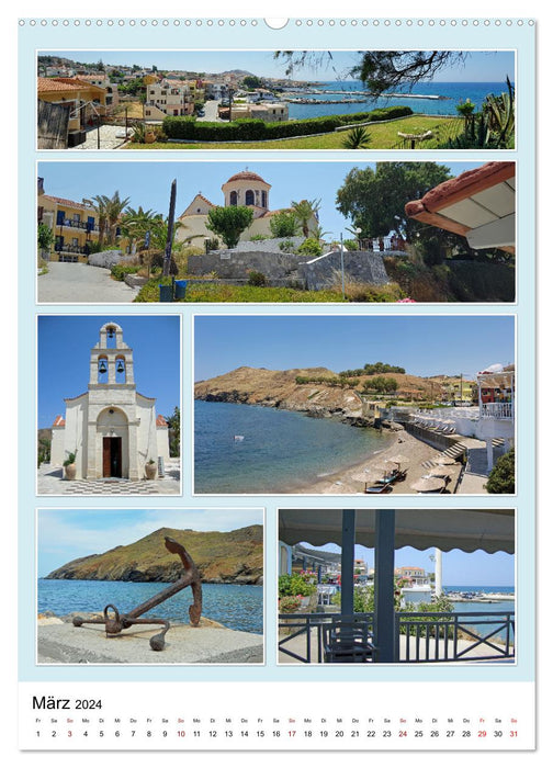 Island dream Crete - worthwhile excursion destinations (CALVENDO Premium Wall Calendar 2024) 