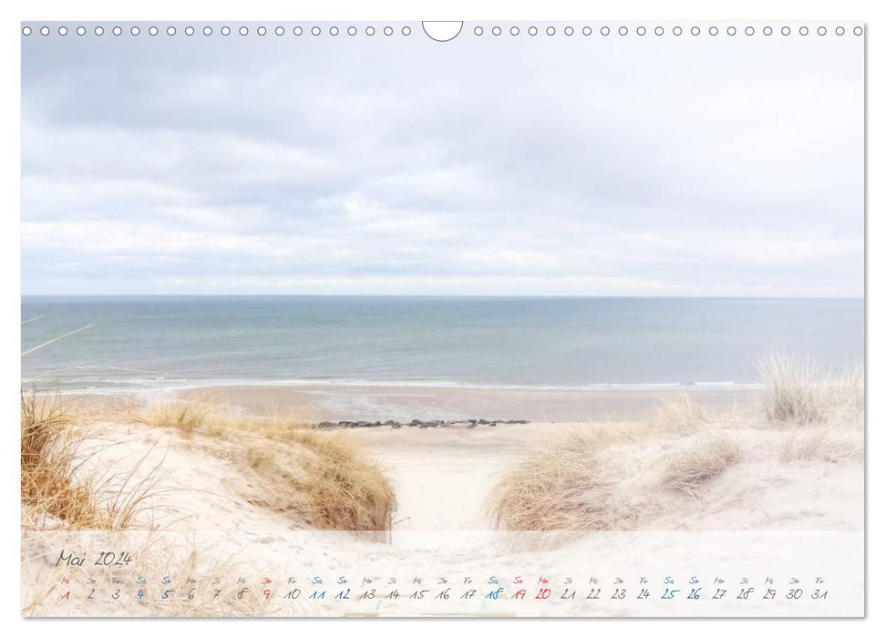 Desire for the sea - vacation for the senses (CALVENDO wall calendar 2024) 