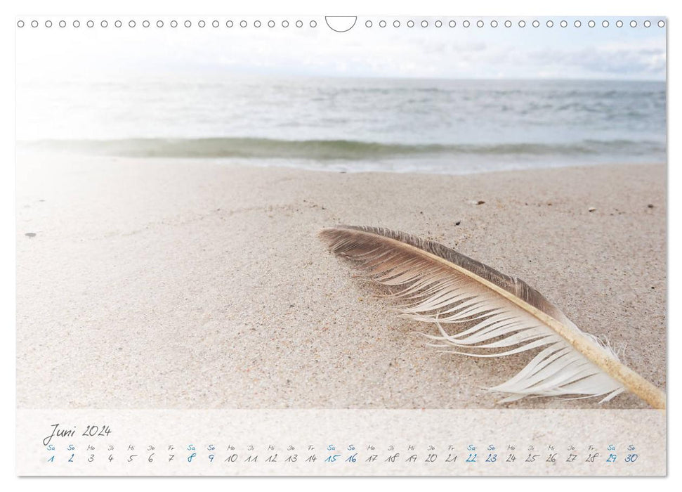 Desire for the sea - vacation for the senses (CALVENDO wall calendar 2024) 