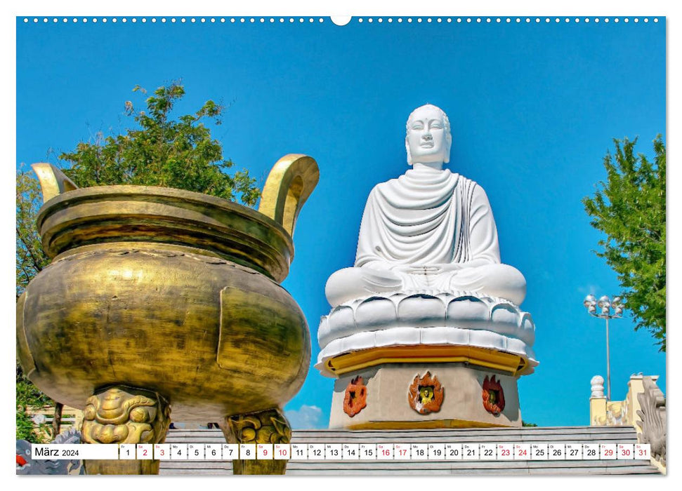 Nha Trang - the most beautiful sights (CALVENDO wall calendar 2024) 