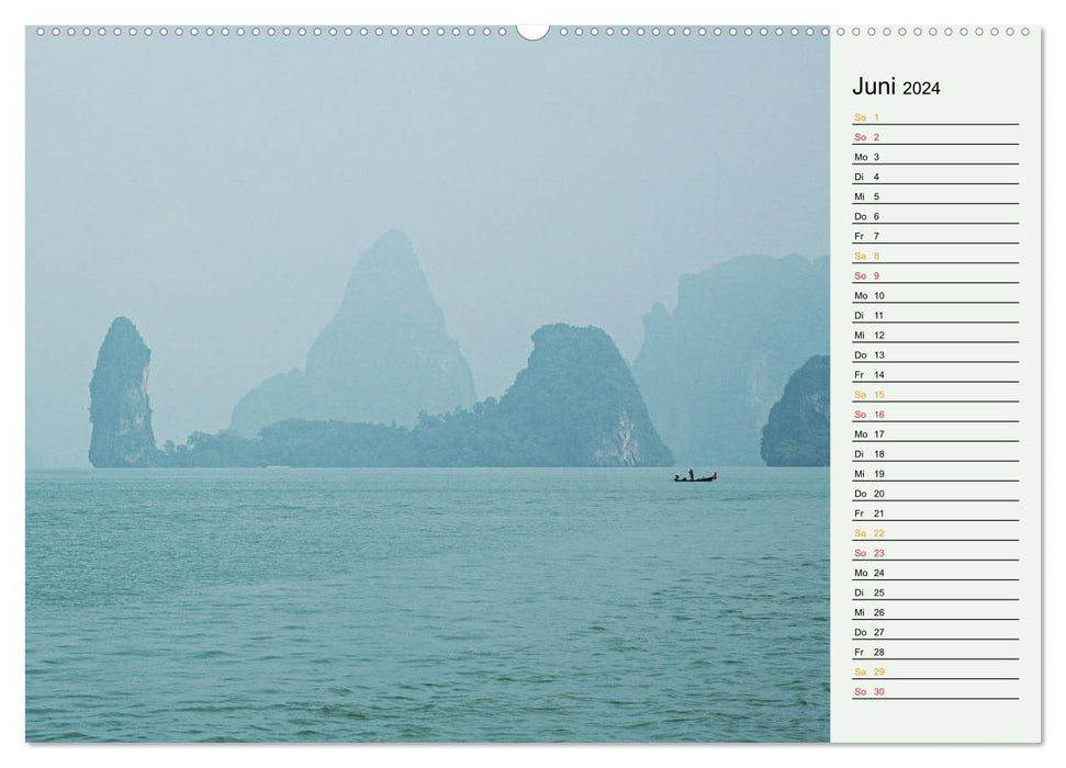 Asia - Thailand and Cambodia (CALVENDO Premium Wall Calendar 2024) 