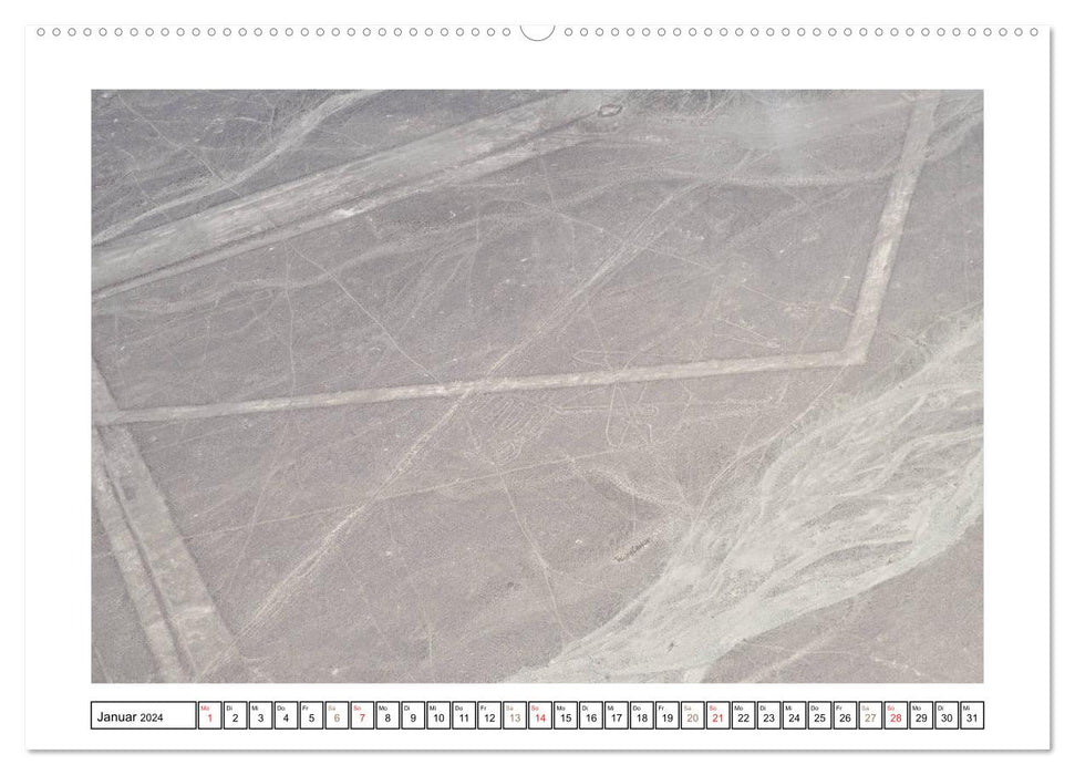 Experience the lines of Nazca with me (CALVENDO wall calendar 2024) 