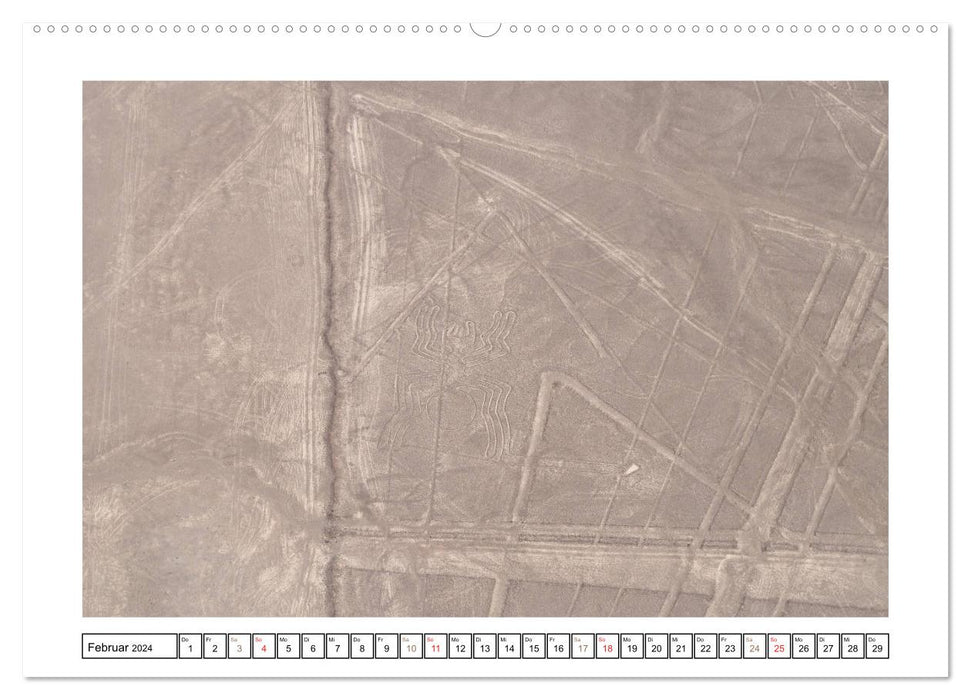 Experience the lines of Nazca with me (CALVENDO wall calendar 2024) 