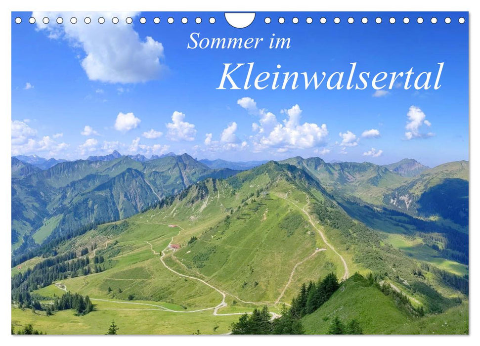 Summer in Kleinwalsertal (CALVENDO wall calendar 2024) 