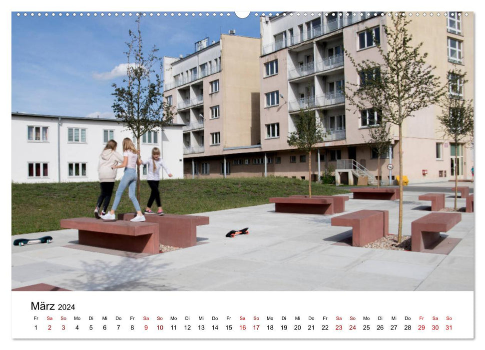 Wroclaw - City of Modernity (CALVENDO Premium Wall Calendar 2024) 