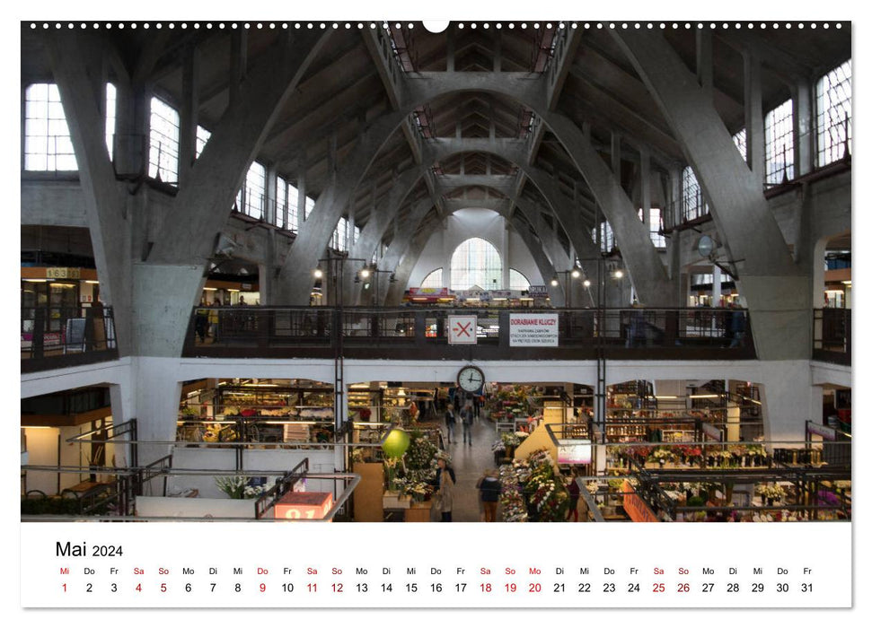 Breslau - Stadt der Moderne (CALVENDO Wandkalender 2024)