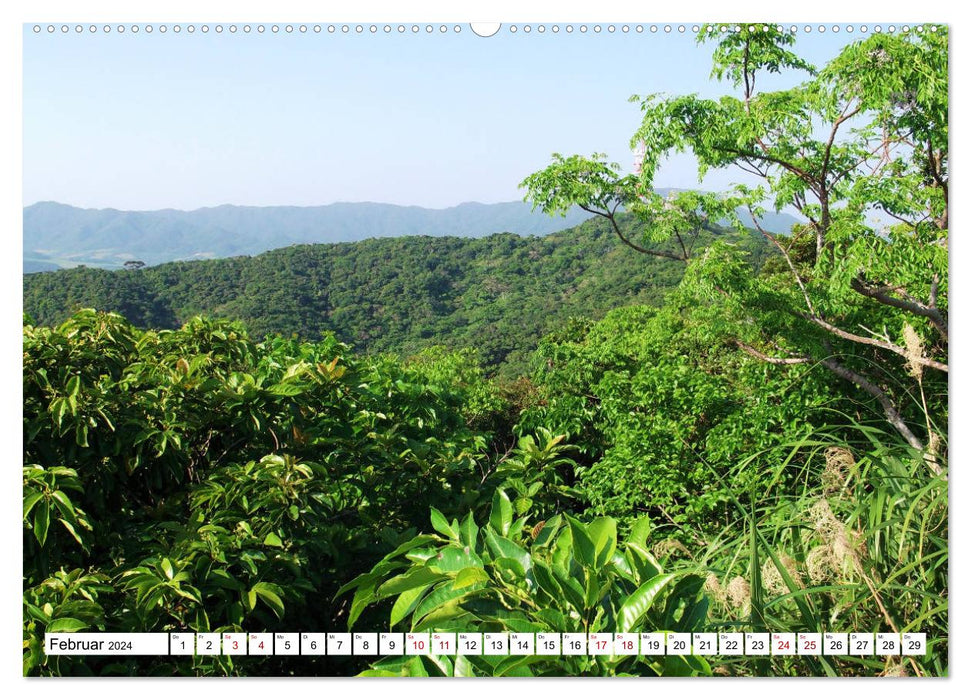 Okinawa - Subtropical island world in the south of Japan (CALVENDO Premium Wall Calendar 2024) 
