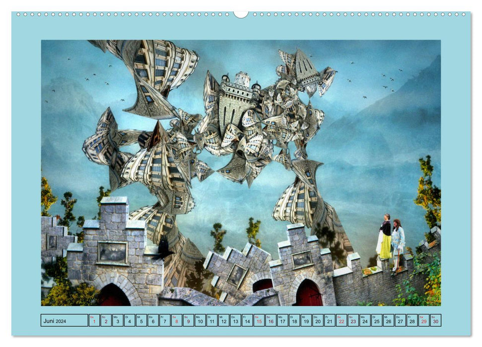 Fenster zur Märchenwelt (CALVENDO Wandkalender 2024)