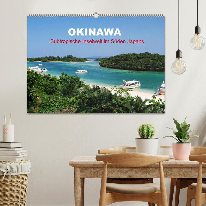 Okinawa - Subtropical island world in the south of Japan (CALVENDO wall calendar 2024) 