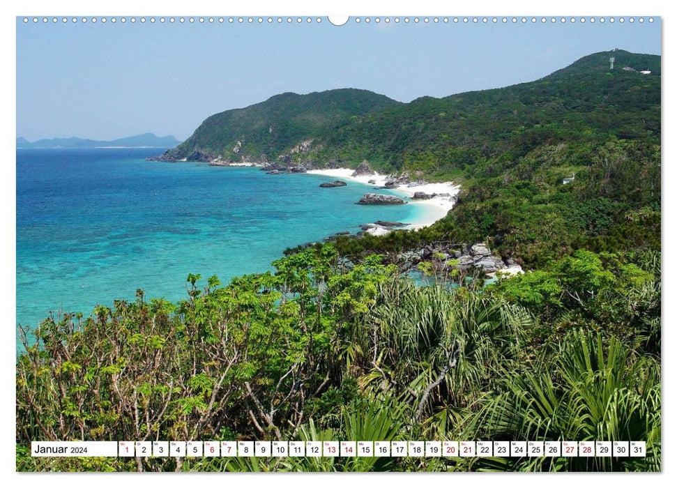 Okinawa - Subtropische Inselwelt im Süden Japans (CALVENDO Wandkalender 2024)