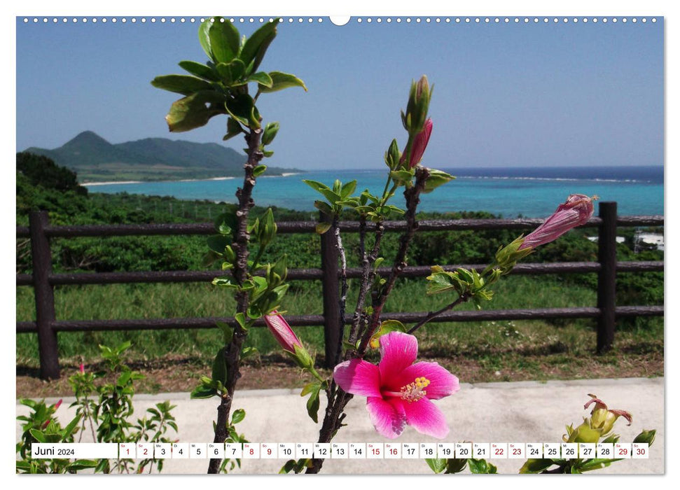 Okinawa - Subtropical island world in the south of Japan (CALVENDO wall calendar 2024) 