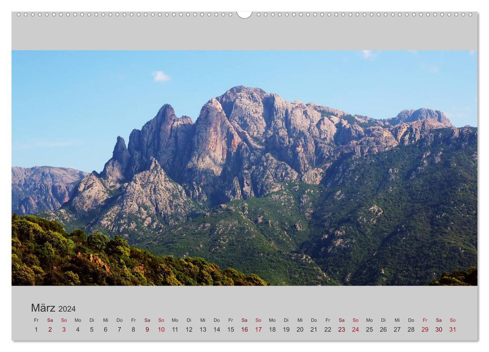 Berg - Landschaften (CALVENDO Wandkalender 2024)