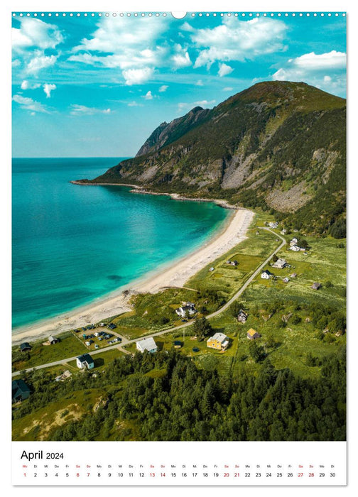 Norwegen - Eine Reise durch das skandinavische Land. (CALVENDO Wandkalender 2024)