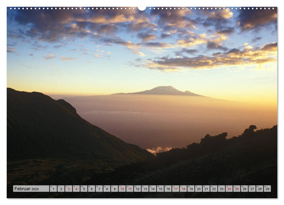 Die schönsten Vulkane Afrikas (CALVENDO Wandkalender 2024)