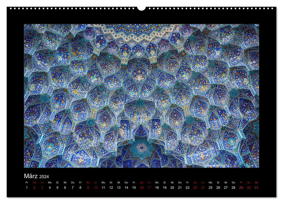 Märchenhaftes Persien - Weltkulturerbe und klassische Höhepunkte (CALVENDO Premium Wandkalender 2024)