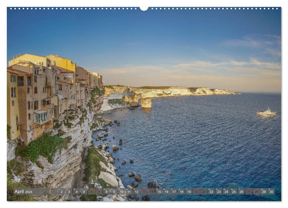 Corse - paradis naturel de la Méditerranée (Calendrier mural CALVENDO 2024) 