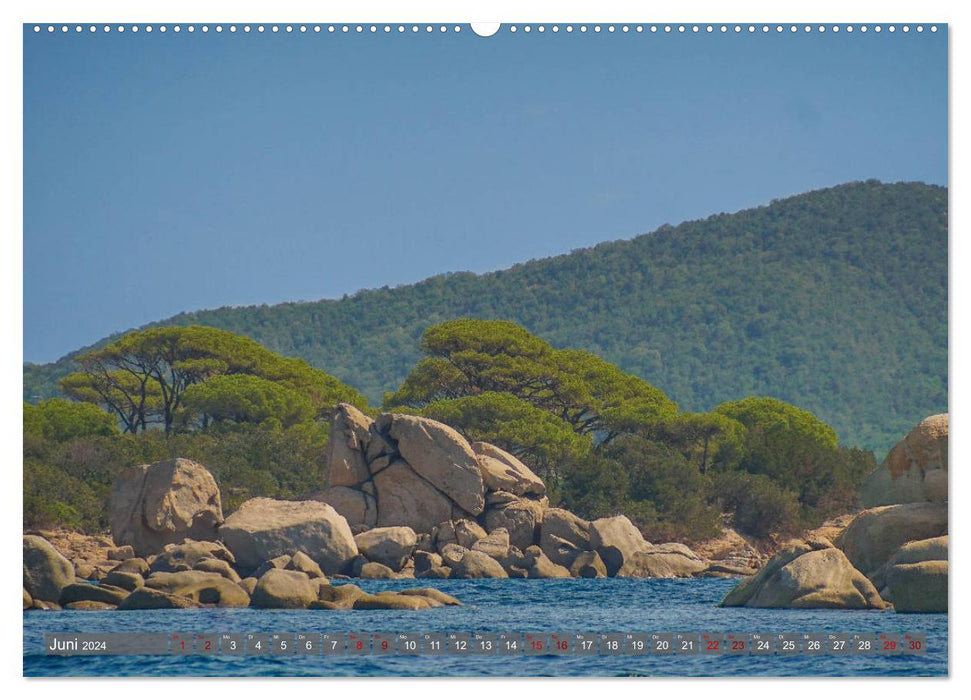 Korsika - Naturparadis im Mittelmeer (CALVENDO Wandkalender 2024)
