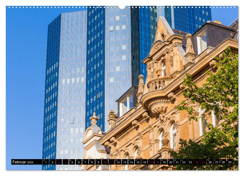 FRANKFURT Impressionen aus Mainhattan (CALVENDO Wandkalender 2024)